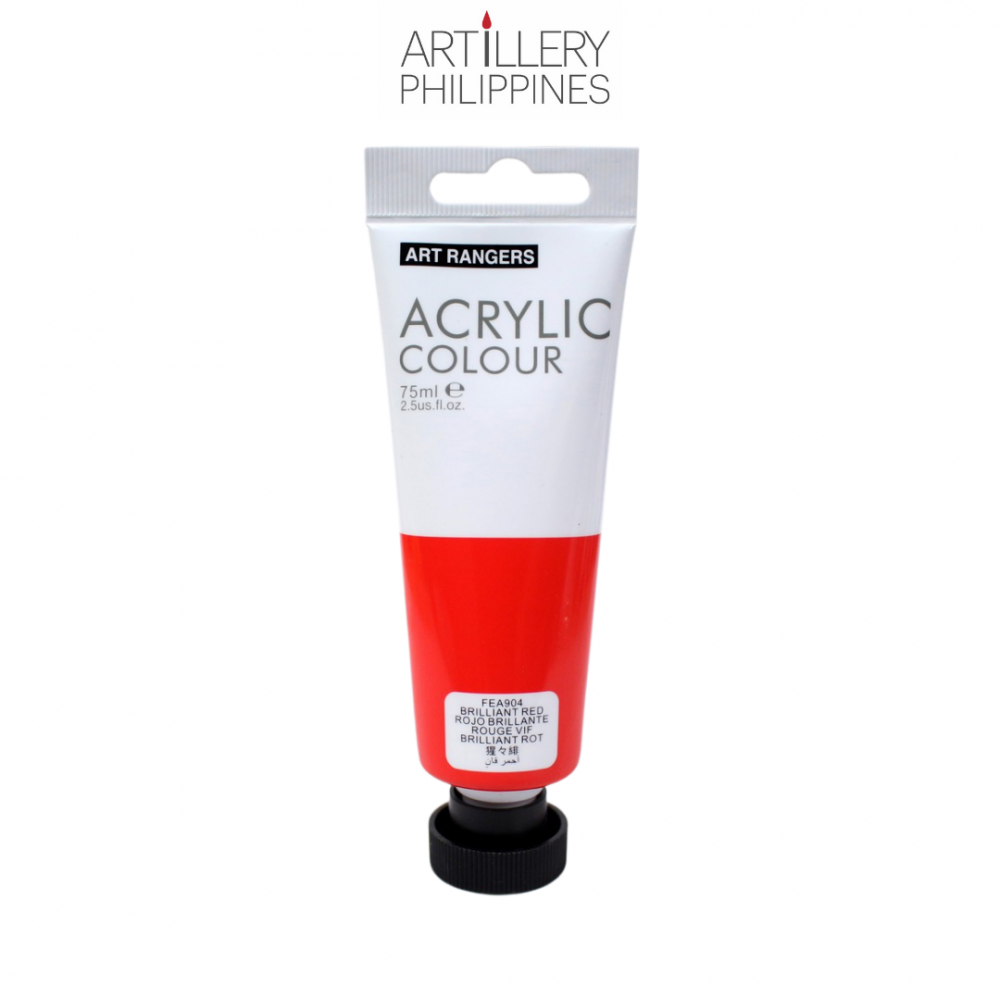 75ml Acrylic Paint in single tube (10 colors available)