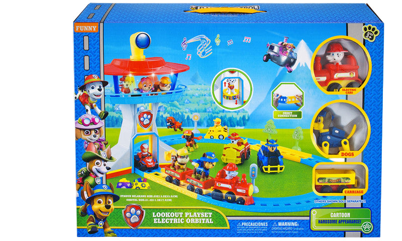 Paw Patrol Lookout Playset Electric Orbital, Age 3+