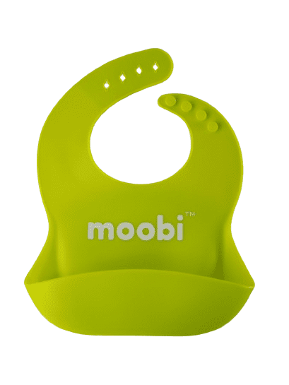 Moobi Silicone Feeding Bib (4 colors available)