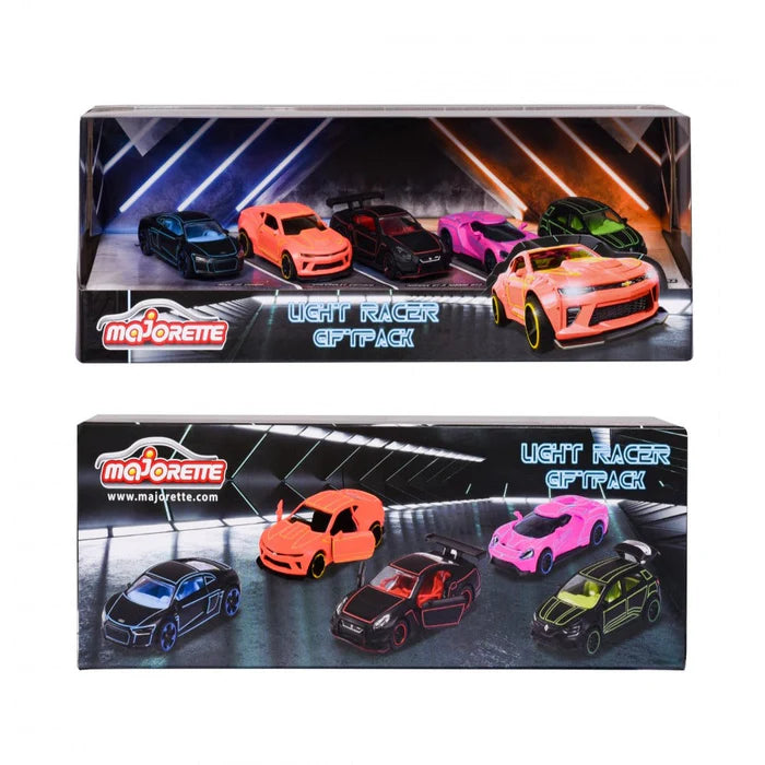 Majorette Light Racer 5 Pieces Gift Pack