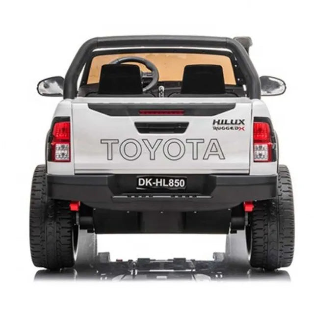 Megastar Licensed Toyota Hilux Ride On 12V -White