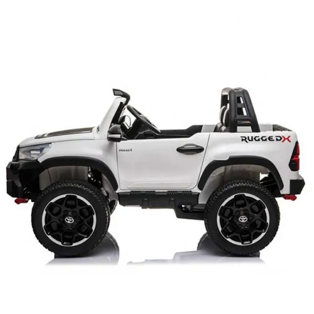 Megastar Licensed Toyota Hilux Ride On 12V -White