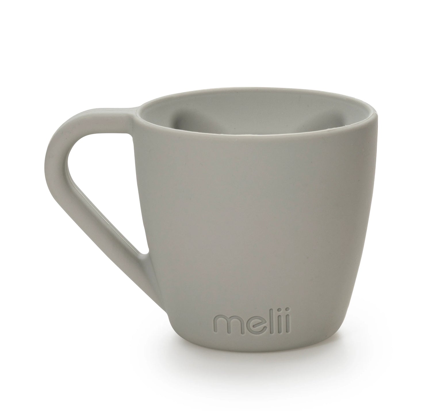 Melii Silicone Bear Mug - 2 Pack (Pink and Grey)