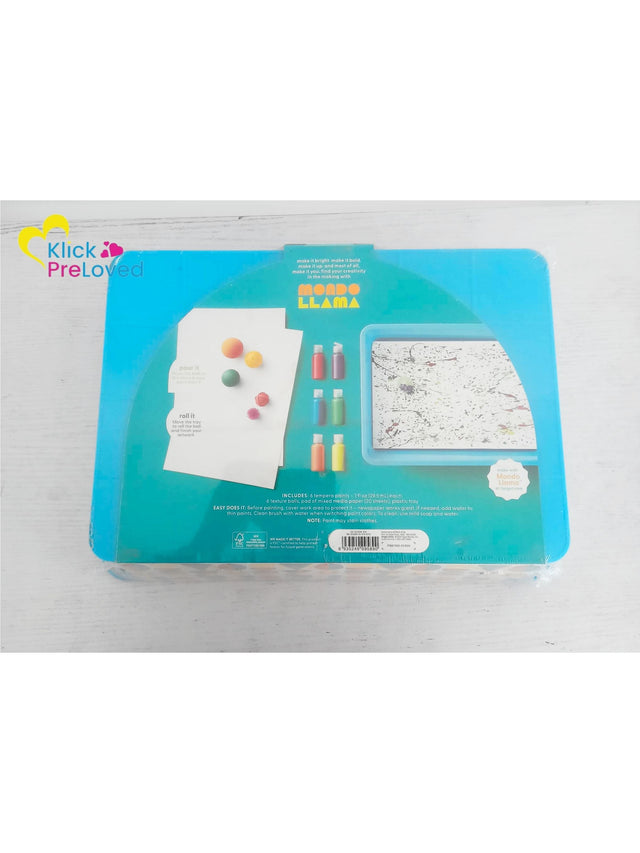 PreLoved Mondo Llama Paint Rolling DIY Art Kit (Brand New)