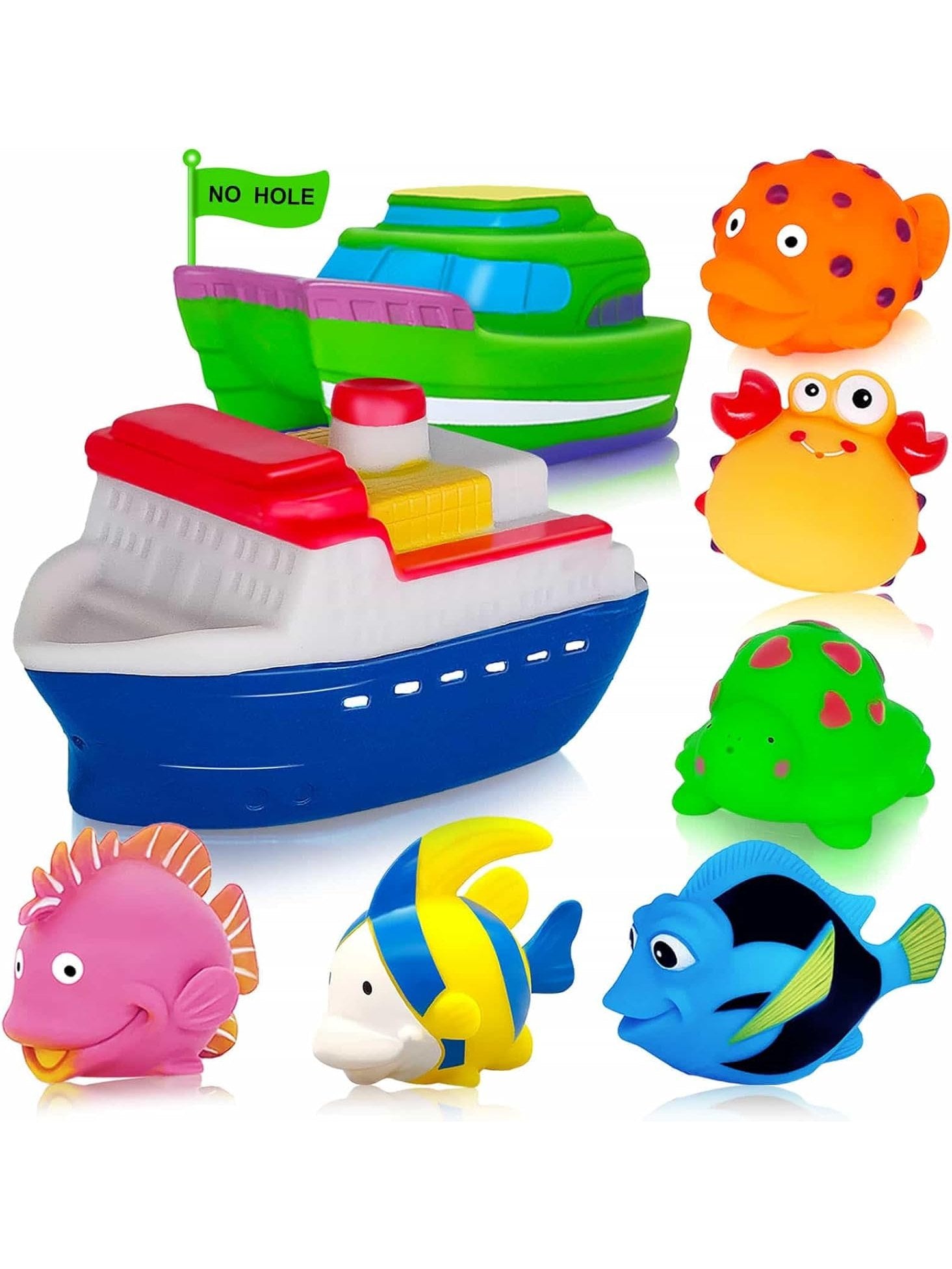 Sea Bathtime Toys for Babies 6m+