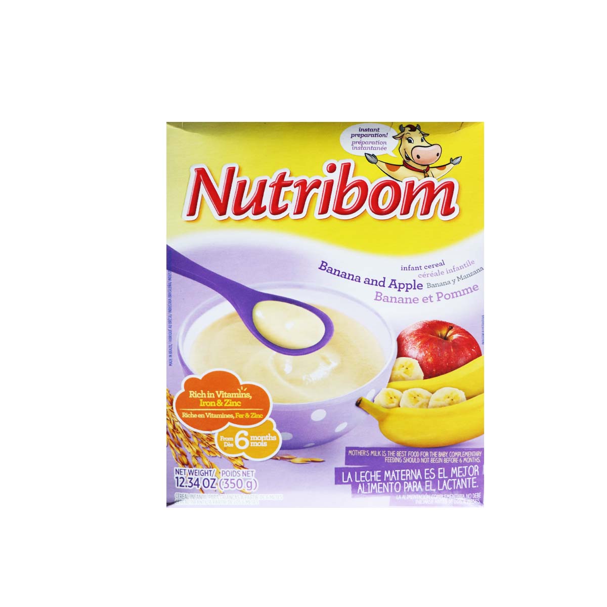 Nutribom Banana and Apple 350g