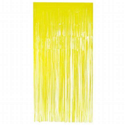 Party Supply Metallic Foil Fringe Curtain Decorations