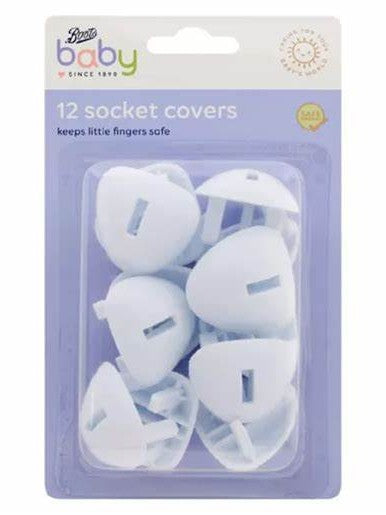 Boots Baby Plug Socket Covers - 12 pack