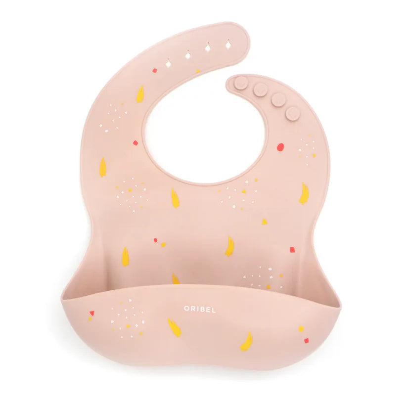 Oribel Baby Silicone Bib (2 colors available)