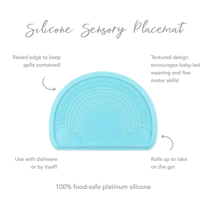 Bumkins Silicone Sensory Placemat (5 colors available)