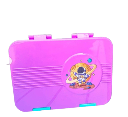 Spaceman Bento Lunch Box (Purple)