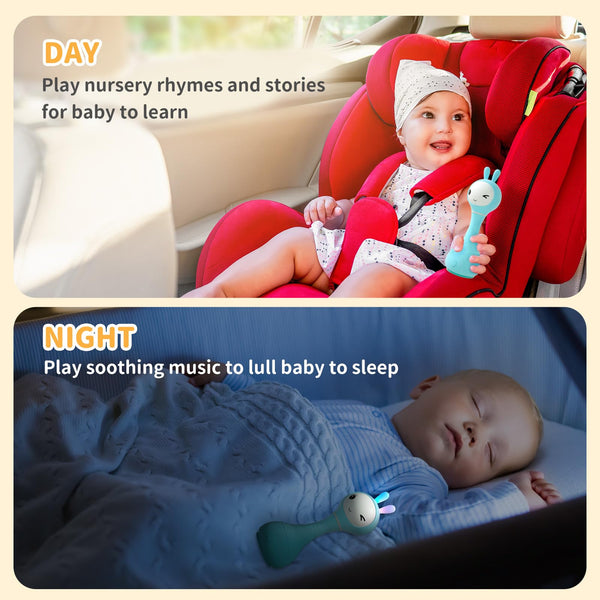 Alilo Smarty Smart Musical Baby Rattle & Nightlight (Available in 2 colors)