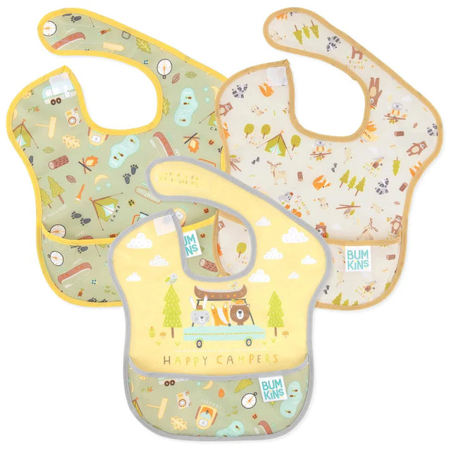 Bumkins SuperBib 3 Pack ( Available in 8 different designs)