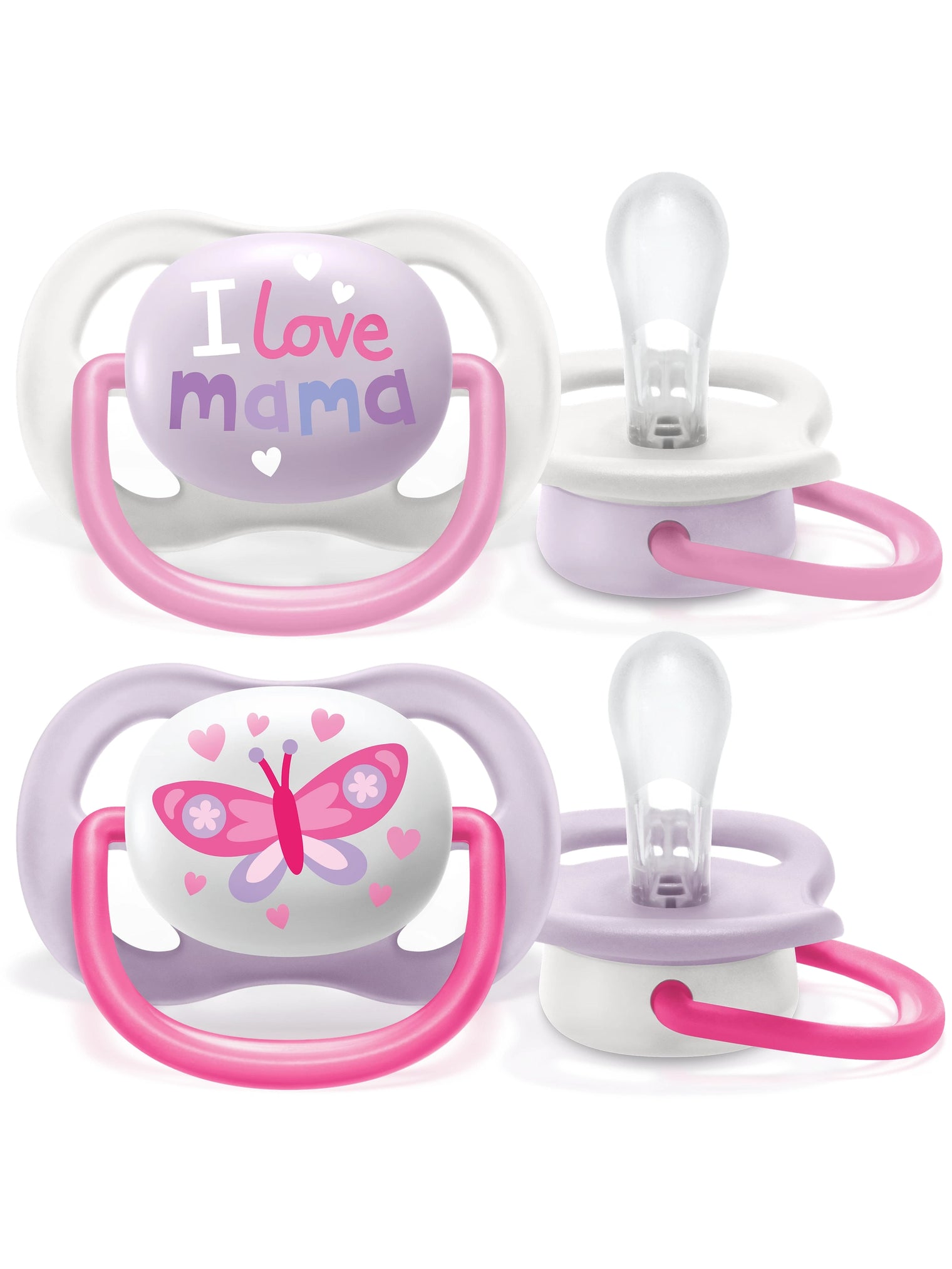 Philips Avent Soother - Ultra Air Happy 6-18M - 2 in Pack (2 colors available)