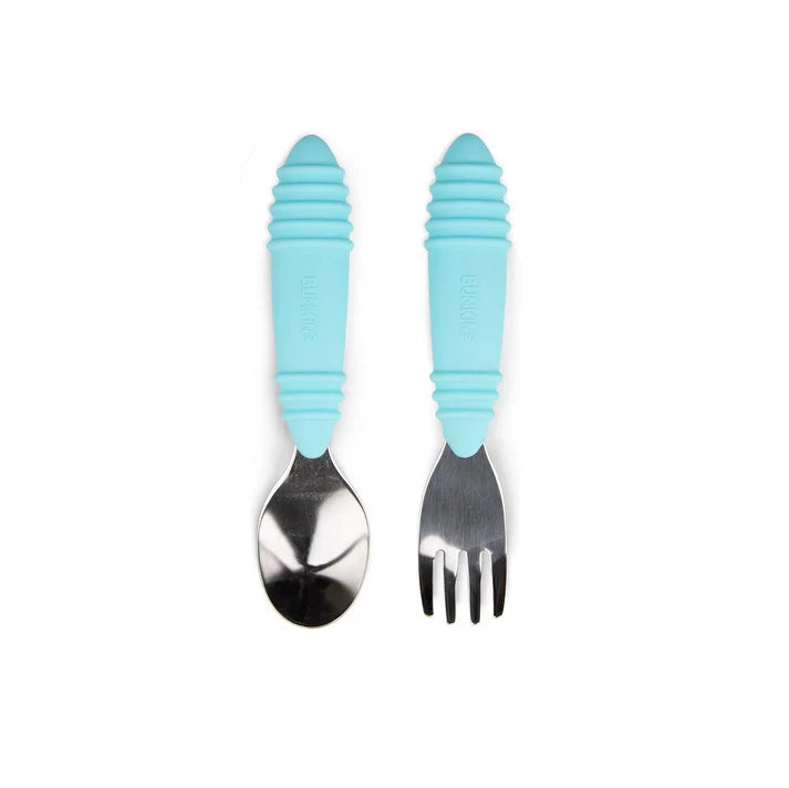 Bumkins Spoon + Fork (14 colors available)