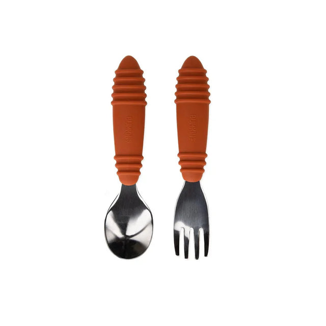 Bumkins Spoon + Fork (14 colors available)