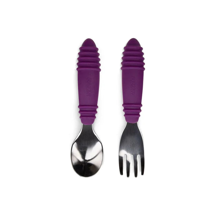 Bumkins Spoon + Fork (14 colors available)