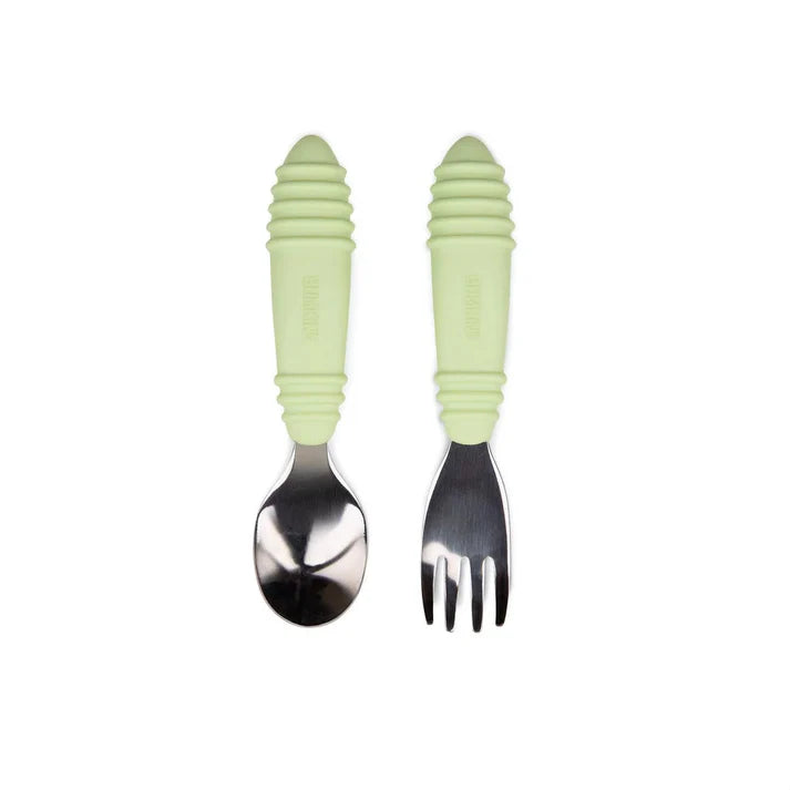 Bumkins Spoon + Fork (14 colors available)