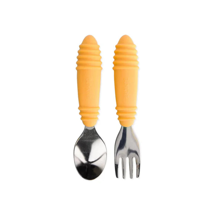 Bumkins Spoon + Fork (14 colors available)