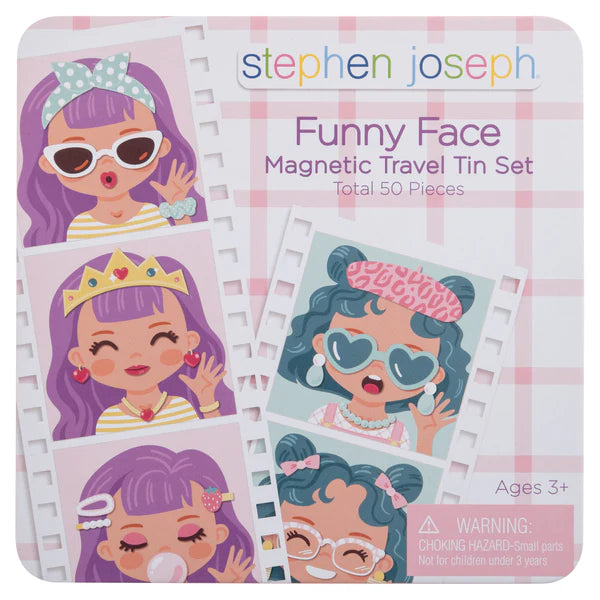 Funny Face Magnetic Travel Tin