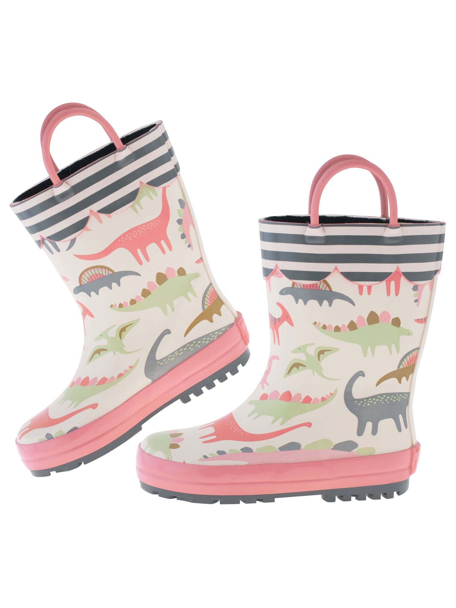 Stephen Joseph Pink Dino Rain Boot (3 sizes available)