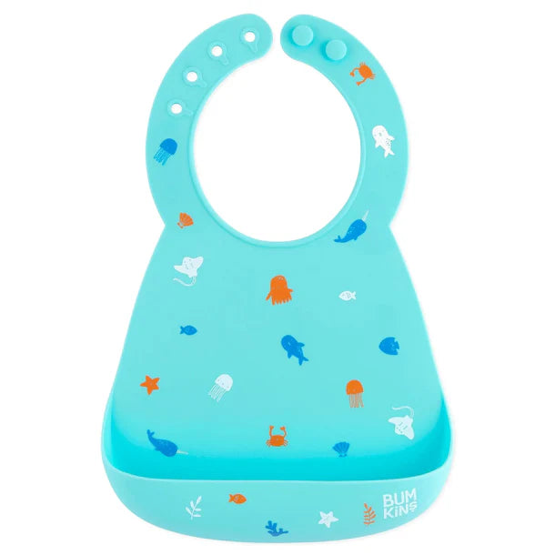 Bumkins Silicone Bibs (available in 2 designs)