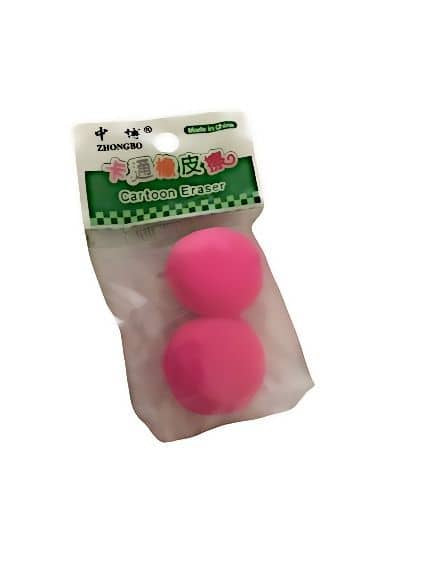 Burger-shaped Cartoon Eraser