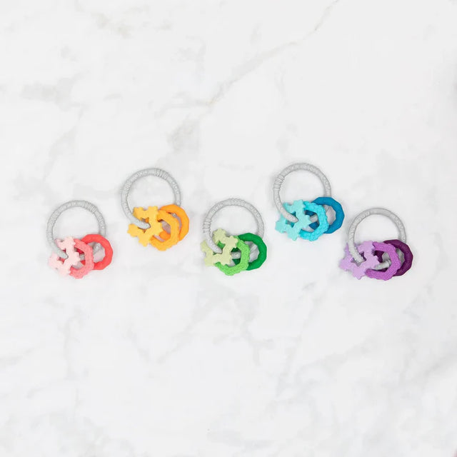 Bumkins Silicone Teething Charms (4 colors available)