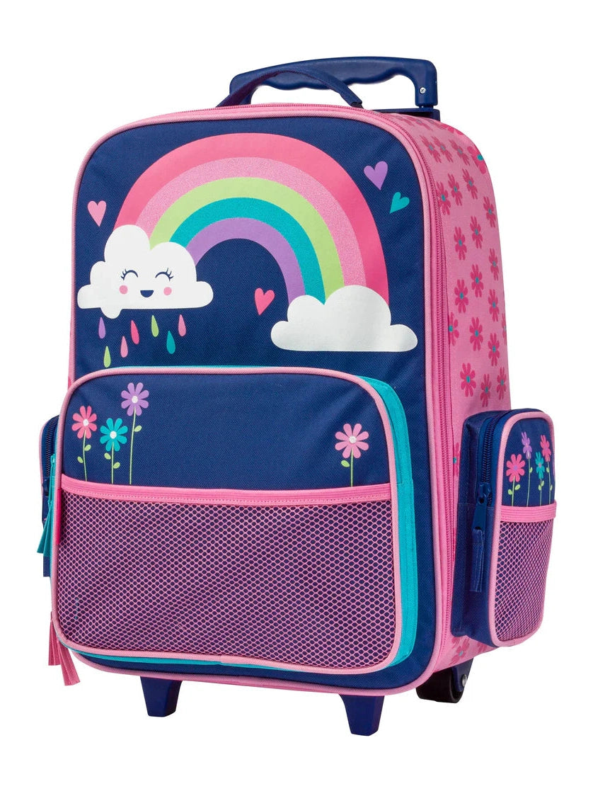 Stephen Joseph Rainbow Classic Rolling Trolley Bag