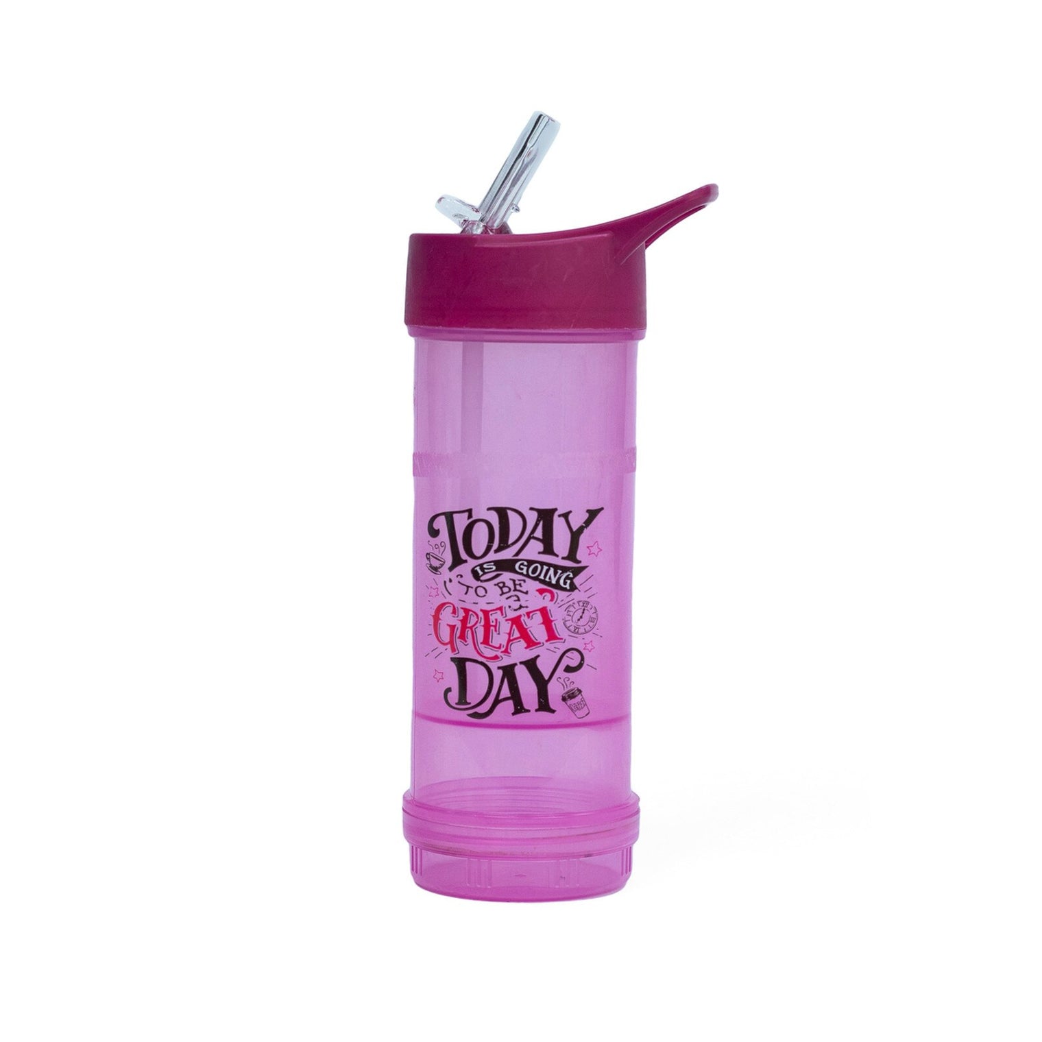 Sacvin Snack Water Bottle Senior With Sipper Cap (6 colors available)