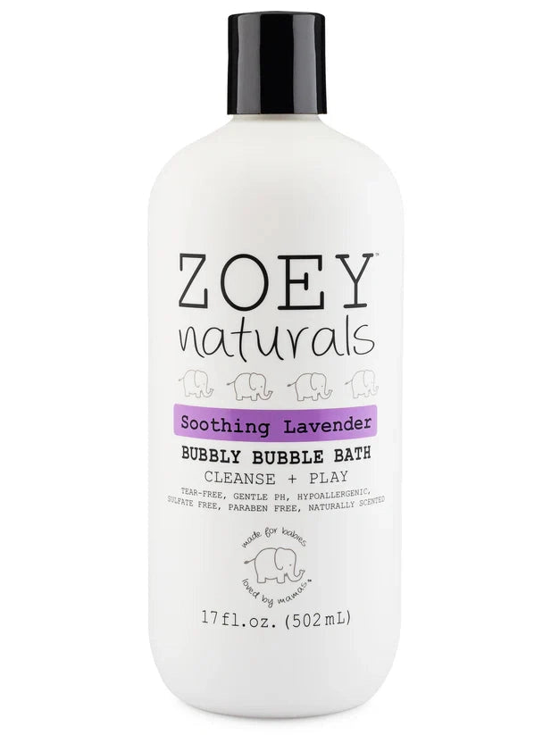 Zoey Naturals Soothing Lavender Bubbly Bubble Bath - 502ml