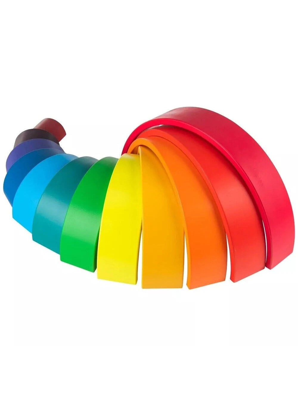 Squirrel Play 12 Piece Wooden Rainbow Stacker