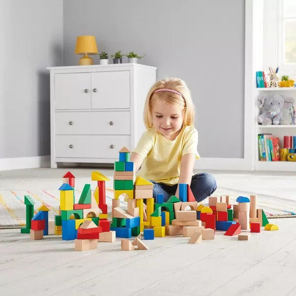 Squirrel Play 50 Piece Wooden Building Blocks