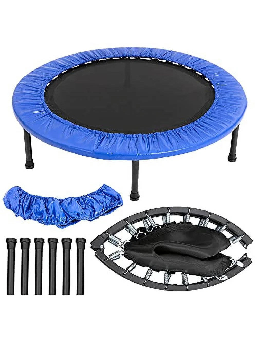 American Fitness Indoor/Outdoor Trampoline (Blue)