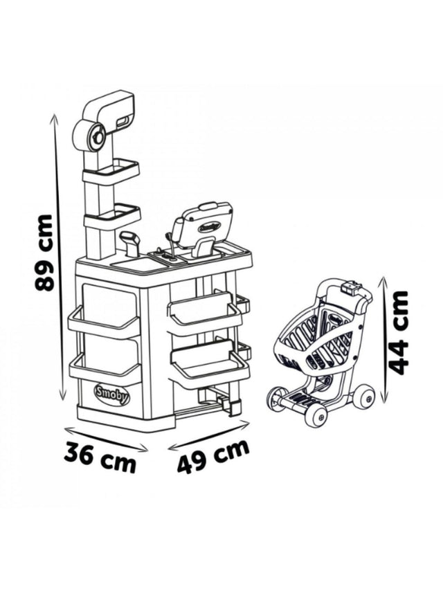 Smoby Market , Age 3+