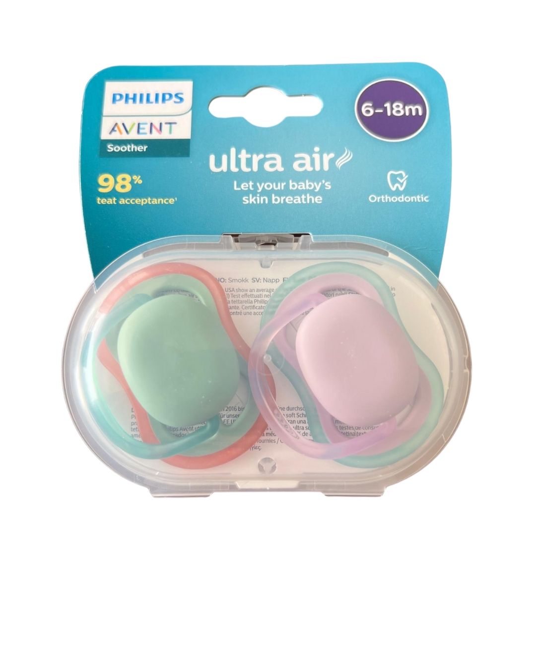 Philips Avent Soother- Ultra Air 6-18M