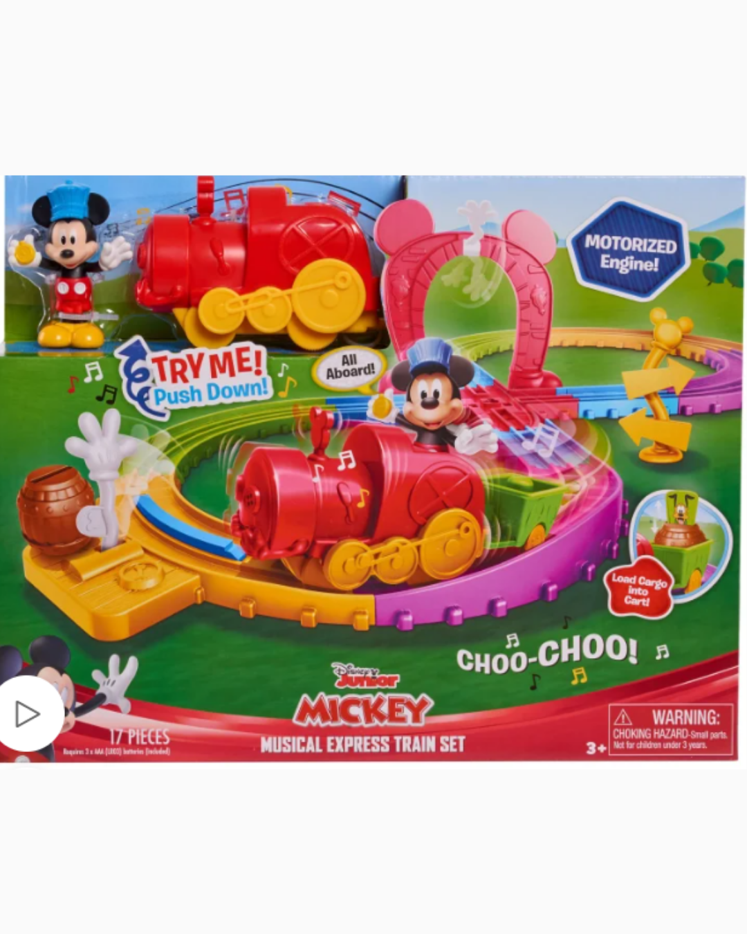 Mickey Musical Express Train Set, Age 3+