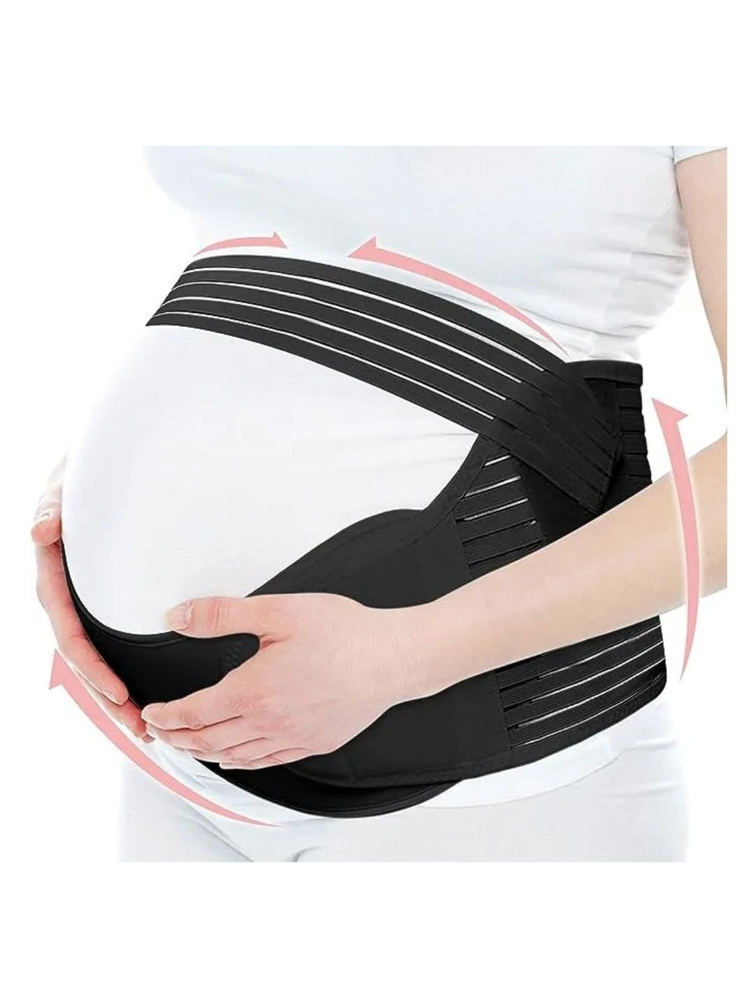 Belly Brace Abdominal Band - Black (Available in 2 Sizes)