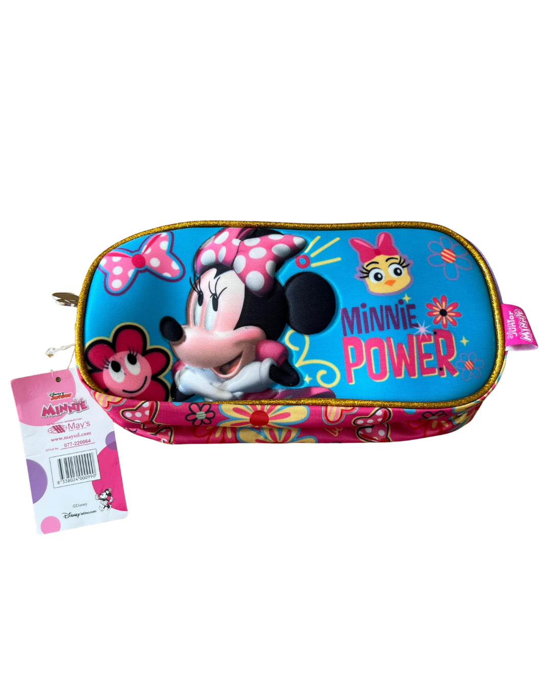 Minnie Power Stationery Purse - Blue