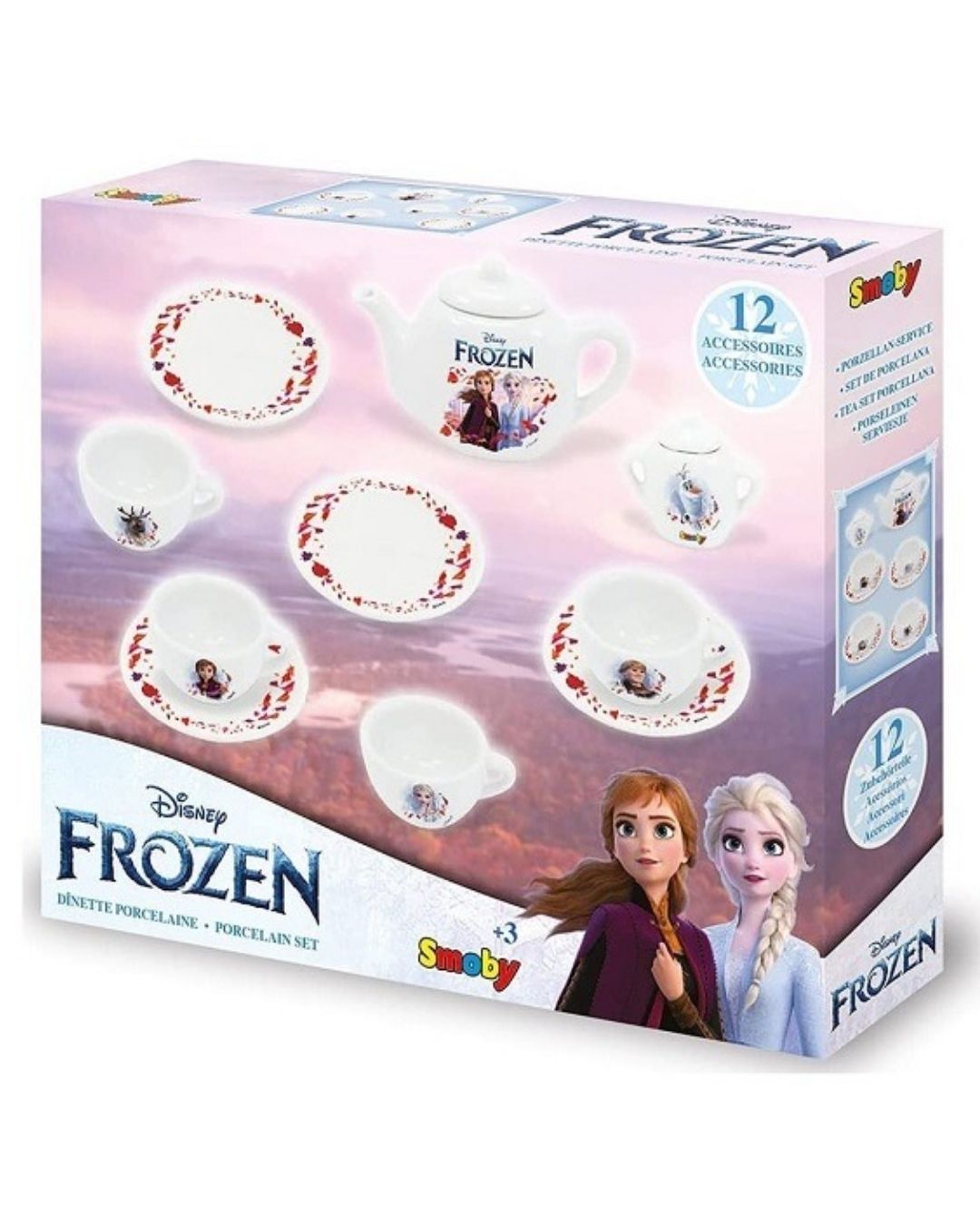 Frozen Porcelain Tea Set, Age 3+