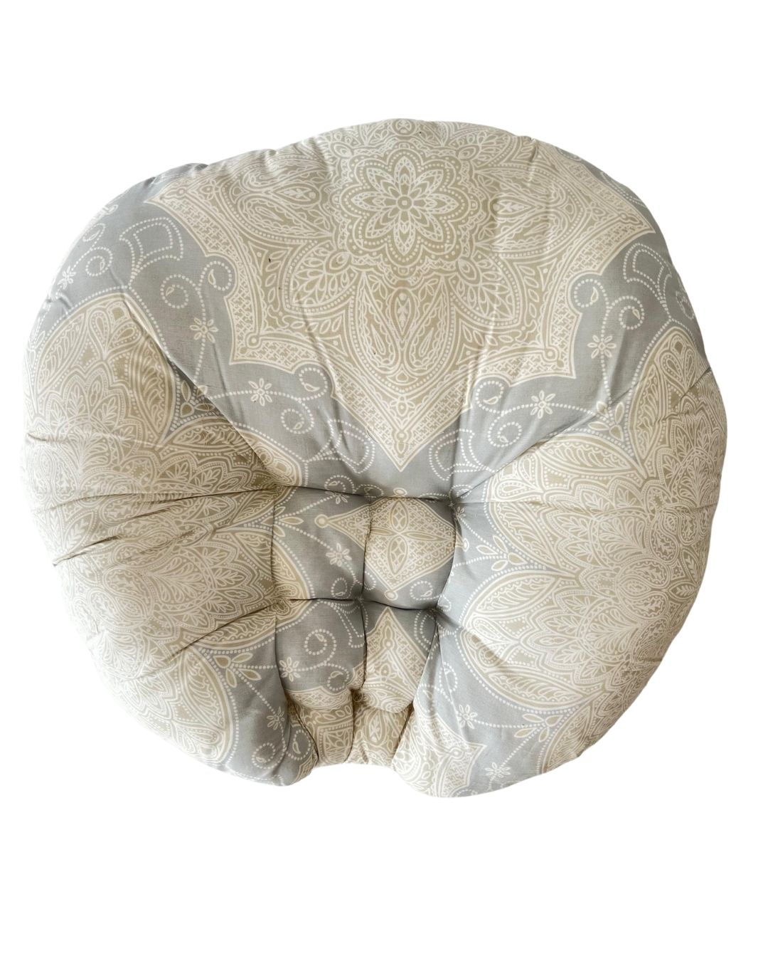 Vitablom Baby Pouf - Cream and Grey