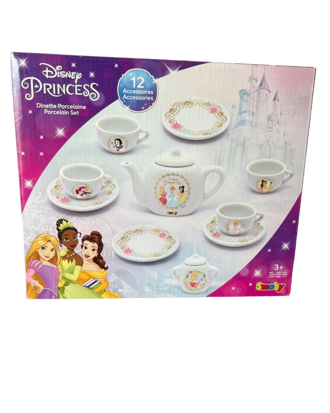 Disney Princess Porcelain Tea Set , Age 3+