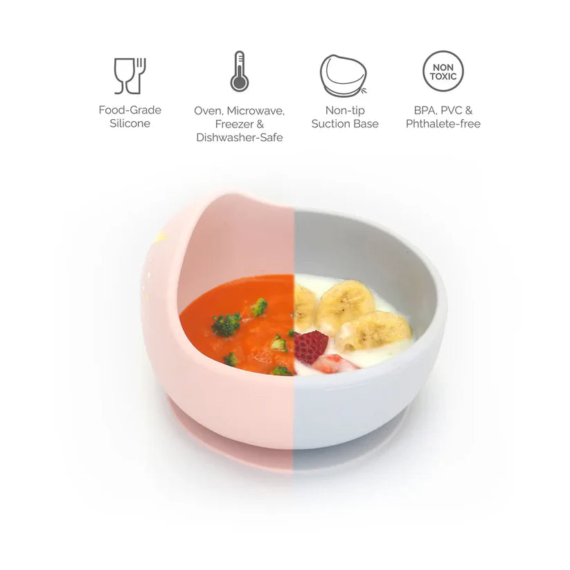 Oribel Baby Bowl & Spoon (2 colors available)