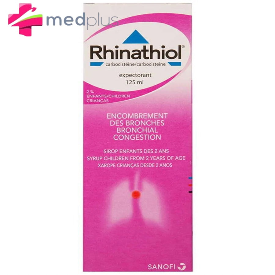 RHINATHIOL 2% INFANT SYRUP 125ML