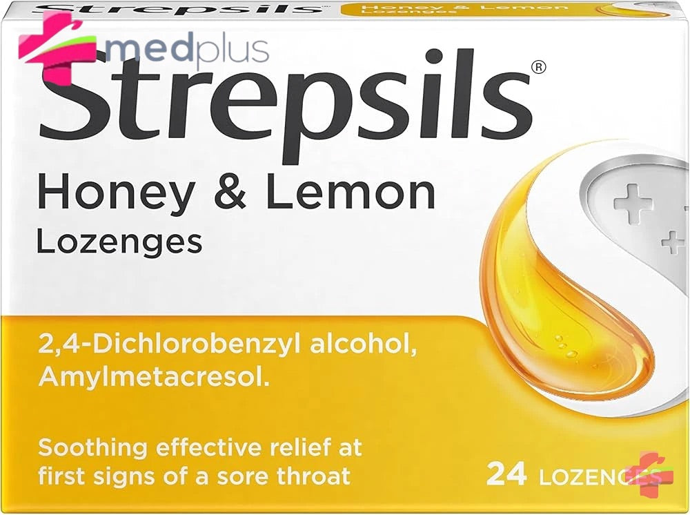 STREPSILS SOOTHING HONEY & LEMON *24 LOZ