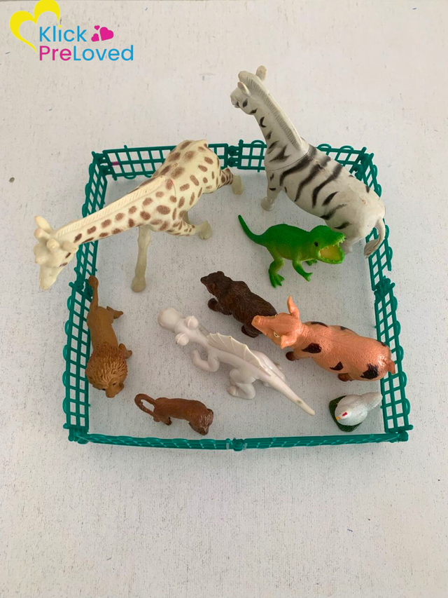 Preloved Mini Jungle Farm Animal (Gently Used)