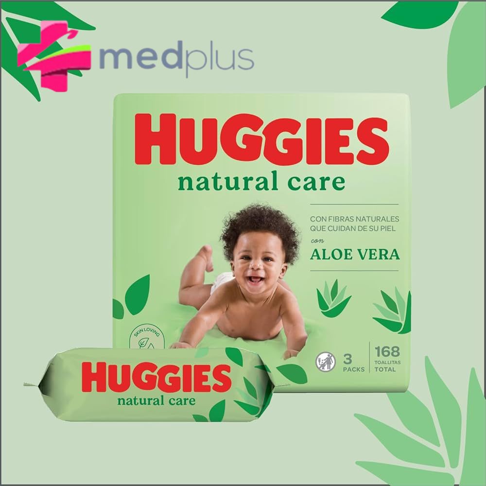 HUGGIES NATURAL CARE ALOE WIPES * 56