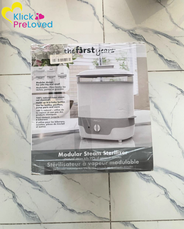 Preloved The First Years Modular Steam Sterilizer (Brand New)