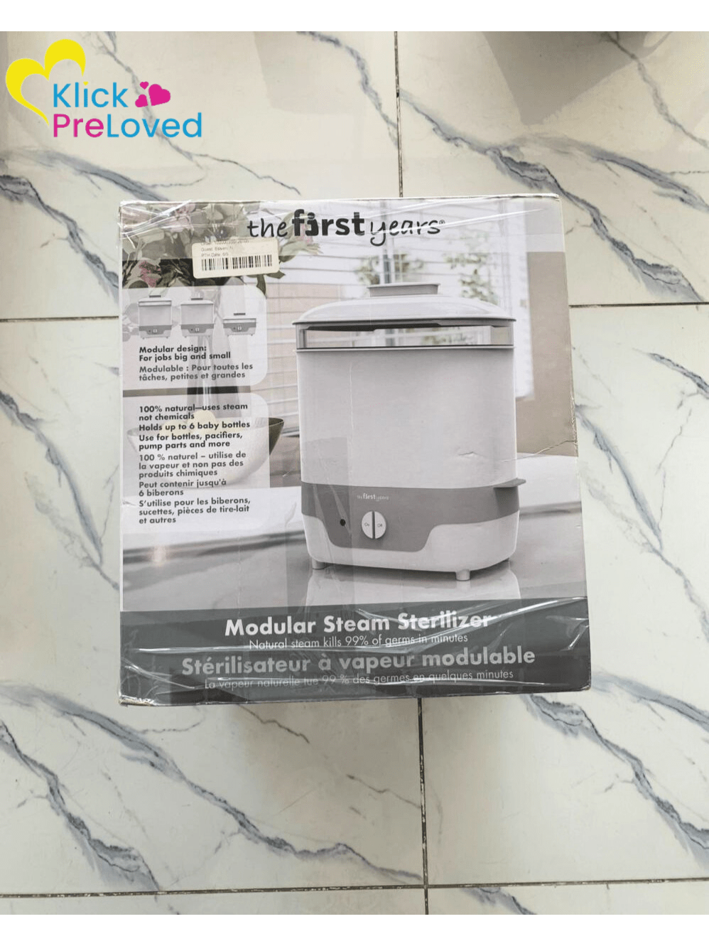 Preloved The First Years Modular Steam Sterilizer (Brand New)