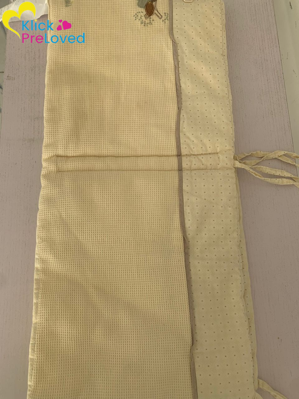 Preloved Mamas and Papas Cot Bumper (Gently Used)